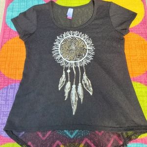 Dream catcher sheer top
